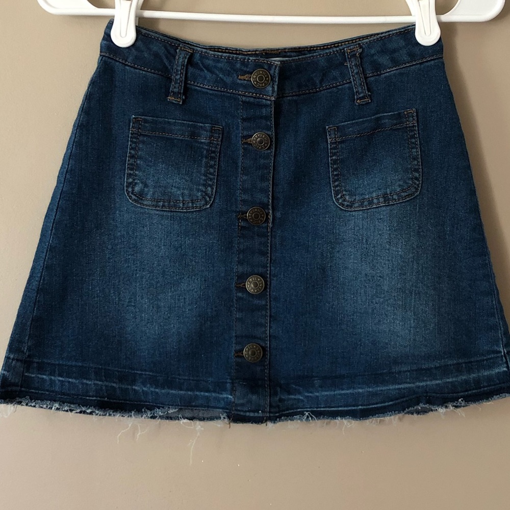 Girls denim mini skirt by Epic Threads size 10